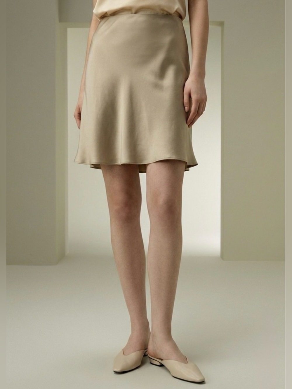 SOLD Ralph Lauren Collection Purple Label Silk Skirt Size 10